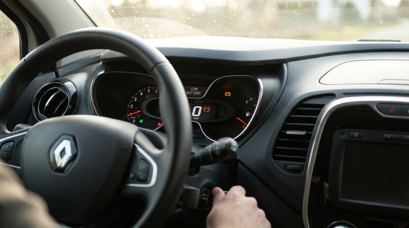 découvrez que faire en cas de batterie faible sur votre renault : conseils pour démarrer malgré tout ou quand il est préférable d'appeler une dépanneuse.