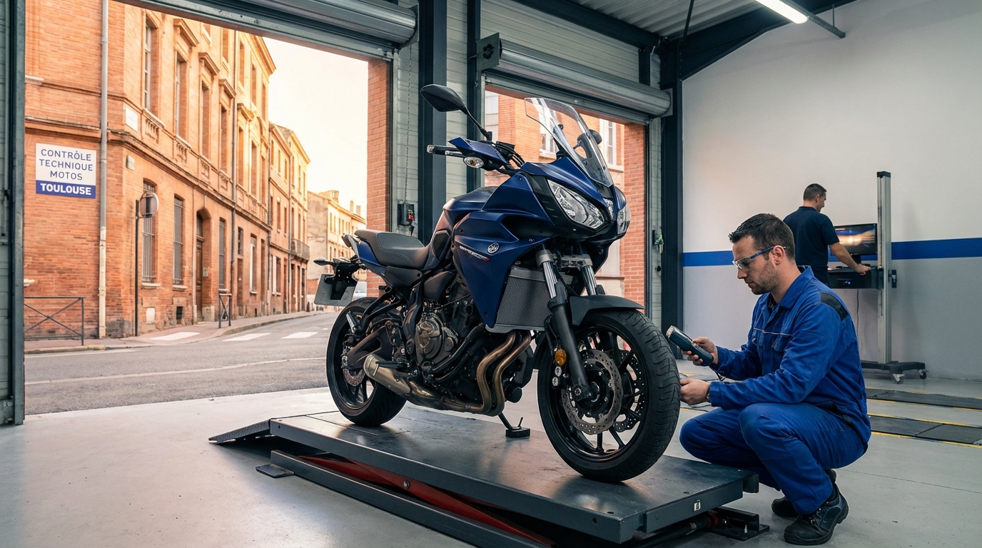 découvrez où effectuer le contrôle technique moto à toulouse et les tarifs à prévoir pour assurer la conformité de votre deux-roues en toute sérénité.