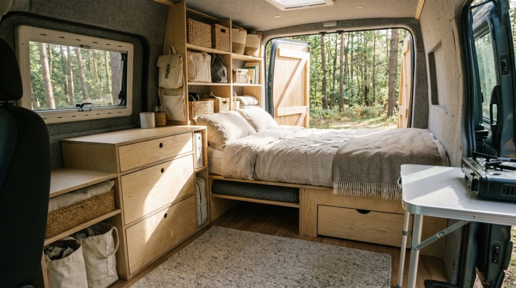 découvrez des astuces faciles pour aménager votre citroën berlingo afin de dormir confortablement et optimiser le rangement sans complications.