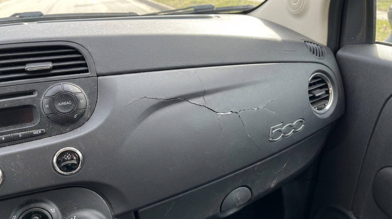 découvrez les astuces pour réparer proprement un tableau de bord fissuré de fiat 500 et évitez les solutions temporaires qui masquent les vrais problèmes.