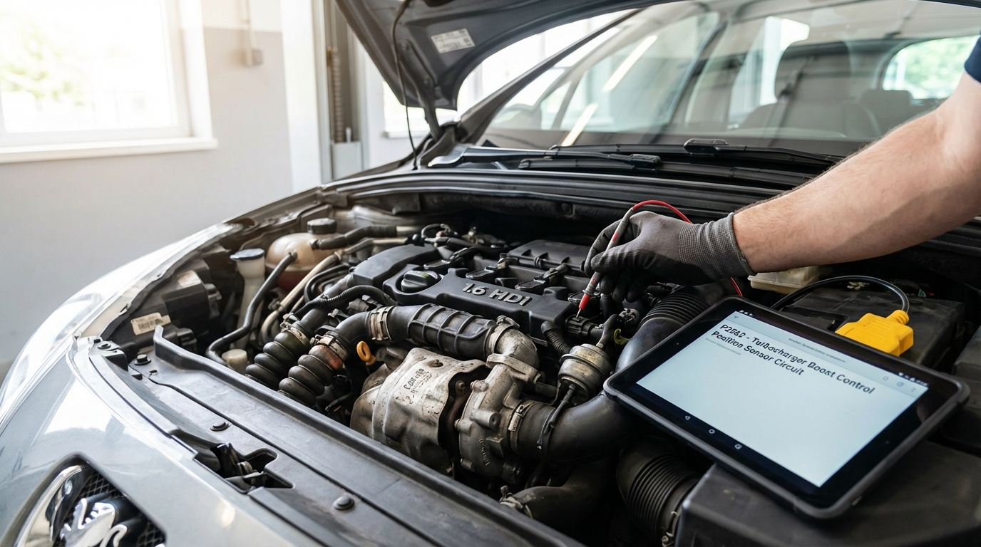 découvrez tout sur le code p2562 sur peugeot 1.6 hdi : causes possibles, symptômes à surveiller et solutions efficaces pour réparer votre véhicule.